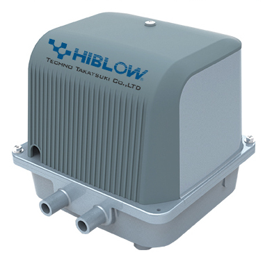 компрессор для септика HIBLOW DUO двойной Новый японский компресссор для станций глубокой биологической очистки (СГБО) септика